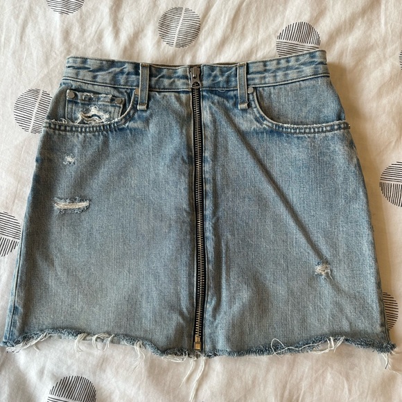 Rag & Bone denim skirt size 26 - Picture 1 of 4